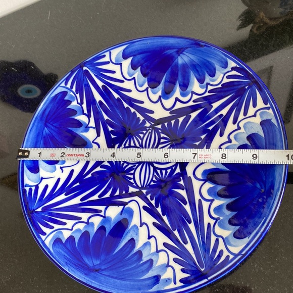 Decorated pottery plated - Picture 6 of 8